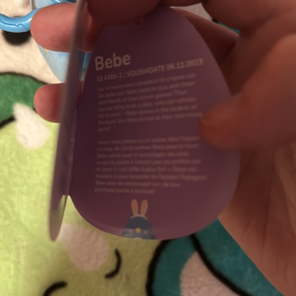Bebe the chick squishmallow clip NWT - Picture 5 of 5